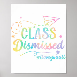 Liebe Sie alle können am letzten Tag der Schule 1 Poster
