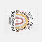 Liebe Sie alle ln Fleecedecke (Vorderseite (Horizontal))