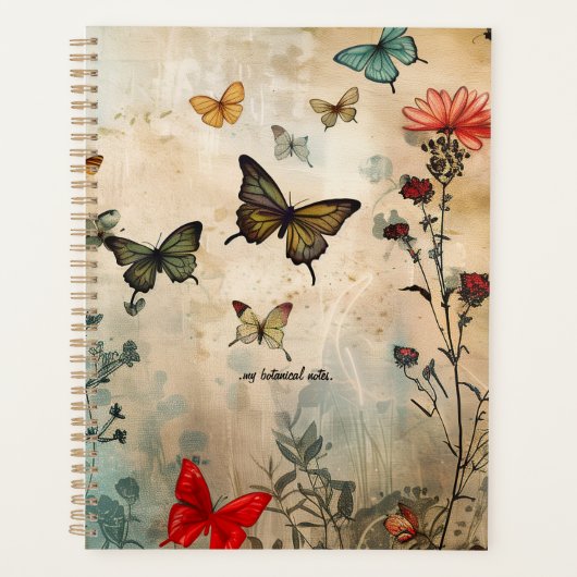 Liebe Sie alle Rotes Herz Planer (Vorderseite)