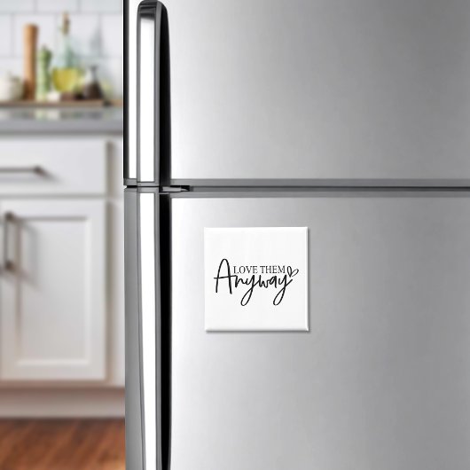 Liebe sie auf jeden Fall Glauben | Art | Hope Bibl Magnet