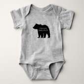 Liebe Sie Beary Mub Baby Bodysuit Baby Strampler (Vorderseite)