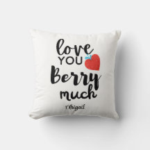 Liebe Sie Berry Much - Niedlich Personalisiert