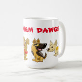 Liebe sie Dawgs! Kaffeetasse (VorderseiteRechts)