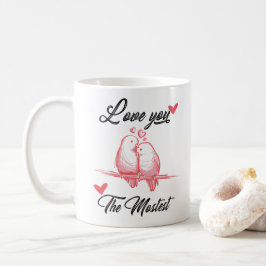 Liebe Sie die Tasse des Valentins