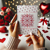 Liebe Sie doodle Valentine Faltschachtel Danke Kar