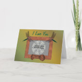 Liebe Sie Drachenfliegen Personalisiertes Foto Karte (Vorderseite)