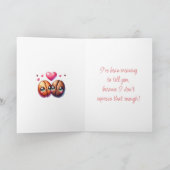 Liebe Sie ein Latte | Funny Romantischer Kaffee Karte (Innenseite)