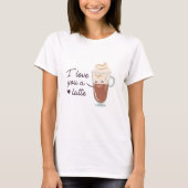 Liebe Sie ein Latte T-Shirt (Vorderseite)