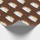 Liebe Sie ein Personalisiertes Geschenkpapier (Ecke)