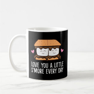 Liebe Sie ein wenig mehr jeden Tag S'Mores Camping Kaffeetasse