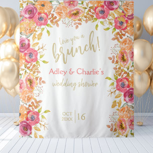 Liebe Sie eine Brunch-Hochzeit im Herbst oder eine Wandteppich