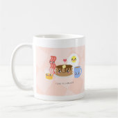 Liebe Sie eine Brunch-Tasse Kaffeetasse (Links)