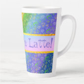 Liebe Sie eine Latte Rainbow and Hearts Latte Tass Milchtasse (Rechts)