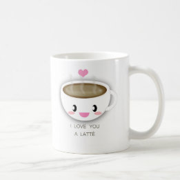 Liebe Sie eine Latté Tasse