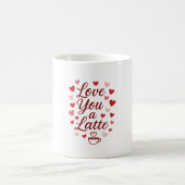 Liebe Sie eine letzte Tasse | Niedliche Valentinsc (Mittel)
