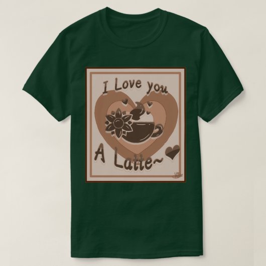 Liebe Sie einen Latein 1 T-Shirt (Design vorne)