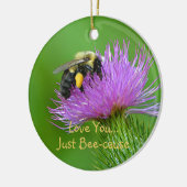 Liebe Sie einfach nur Ursache Keramik Ornament (Links)