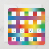 Liebe Sie Einladung zum Geburtstag (Vorderseite)