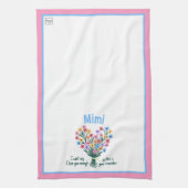 Liebe Sie Erinnerung Küchentuch - Bouquet (Pink) (Vertikal)