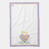 Liebe Sie Erinnerung Küchentuch - Florenz (Lila) (Vertikal)