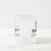 Liebe Sie Eule-Weisen! Mattglastasse (Mittel)