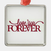 **LIEBE SIE FEIERN** ORNAMENT AUS METALL (Vorne)