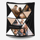 Liebe Sie Foto Collage Fleece Blanket