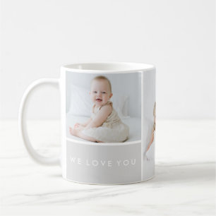Liebe Sie Foto-Collage Kaffeetasse
