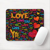 Liebe Sie für immer Mousepad (Mit Mouse)