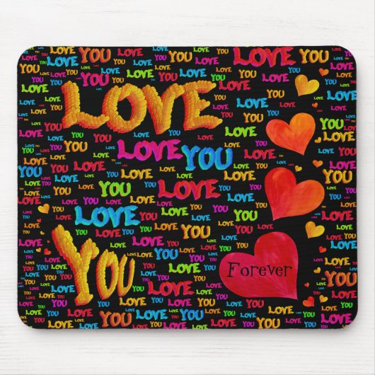 Liebe Sie für immer Mousepad (Vorne)