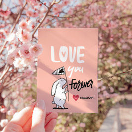 Liebe Sie für immer Niedliche Sonnenkarte Feiertagskarte