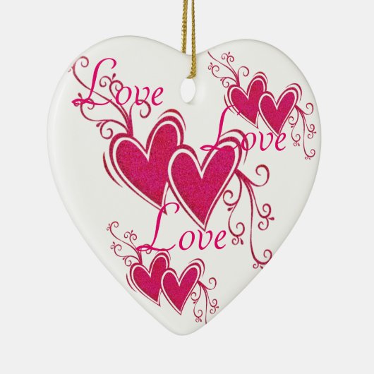 Liebe Sie Geschenk Sammlung Keramik Ornament (Rechts)