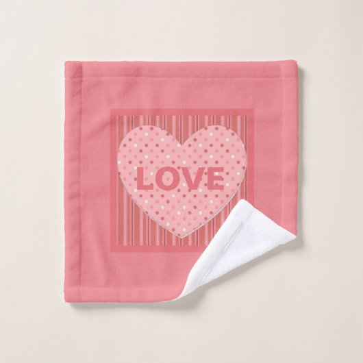 Liebe Sie Geschenkkollektion Badhandtuch Set (Waschlappen)