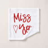 Liebe Sie Geschenkkollektion Badhandtuch Set (Waschlappen)