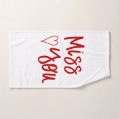 Liebe Sie Geschenkkollektion Badhandtuch Set (Handtuch)