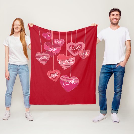 Liebe Sie Geschenkkollektion - Fleecedecke (Beispiel)