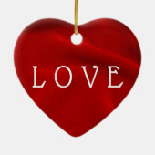 Liebe Sie Geschenkkollektion Keramik Ornament (Hinten)