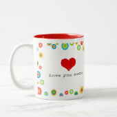 Liebe Sie grafischere Tasse (Links)