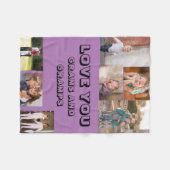 Liebe Sie Grams und Gramps Fleecedecke (Vorderseite (Horizontal))