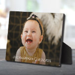 Liebe Sie Großvater Großkind Foto Geschenk Fotoplatte<br><div class="desc">Das Foto und die LIEBE IHNEN GRANDPA, oder jeder Text, wird direkt auf das Hardboard-Panel gesetzt, um ein atemberaubend knackiges Bild mit einer leicht zu wischen sauberen Oberfläche zu erhalten. Tabletop, auf einem Regal oder Schreibtisch, diese Tafel mit eingebautem Aasel ist ideal für ein Geschenk an Großvater für jeden Anlass....</div>