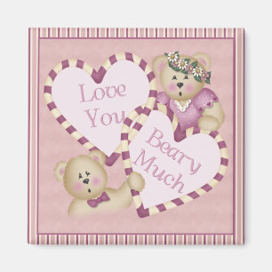 Liebe Sie haben viel Platz Magnet
