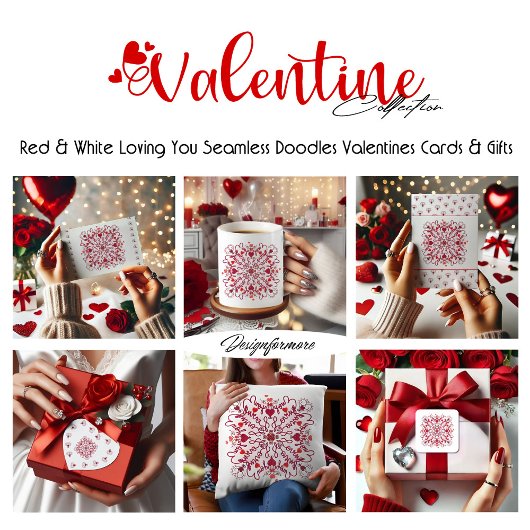 Liebe Sie handgeschriebene nahtlose valentinische Tasse