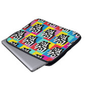 Liebe Sie: Handschrift Valentine Laptopschutzhülle (Vorne Knopf)