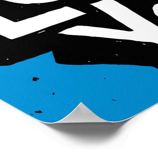 Liebe Sie: Handschrift Valentine Poster (Ecke)