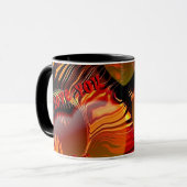 Liebe Sie Herzen Keramik Tasse (Vorderseite Links)