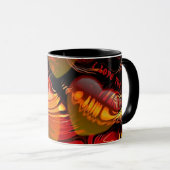 Liebe Sie Herzen Keramik Tasse (VorderseiteRechts)