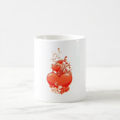 Liebe Sie Herzvalentine Romantische Liebe Kaffeetasse (Mittel)