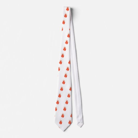 Liebe Sie Herzvalentine Romantische Liebe Krawatte (Vorderseite)