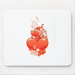 Liebe Sie Herzvalentine Romantische Liebe Mousepad