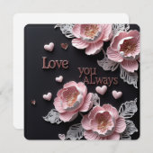 Liebe Sie immer Karten (Vorne/Hinten)